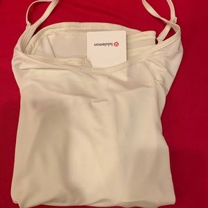 Lululemon City Soul Tank Size6 Light Ivory